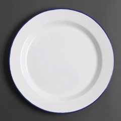 Olympia Enamel Dinner Plates 300mm