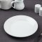 Olympia Athena Wide Rimmed Plates 202mm White (Pack of 12)