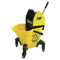 SYR Mop Bucket & Wringer  Set Yellow
