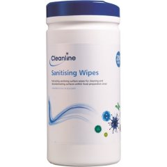 Cleanline Sanitising Wet Wipes (200 per tub)