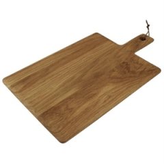 Olympia Oak Handled Wooden Board Large 15(H) x 350(W) x 260(D)mm