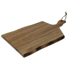 Olympia Acacia Wavy Handled wooden Board Small 15(H) x 305(W) x 215(D)mm