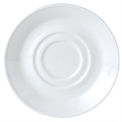 Simplicity White Low Cup Saucer (Box 36)