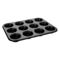 Vogue Non-Stick Muffin Tray 12 Cup 30mm deep