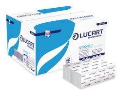 Lucart Strong White Z-Fold 2 ply 3000 per case