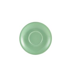 Genware Porcelain Green Saucer 12cm/4.75"
