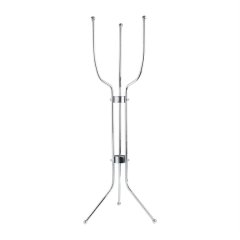 Polished Stainless Steel Wine And Champagne Bucket Stand