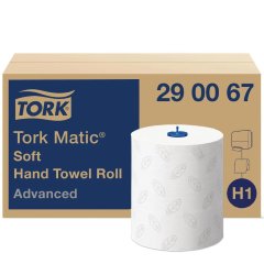 Tork Advanced Hand Towel Rolls 2-Ply 150m (Pack of 6)