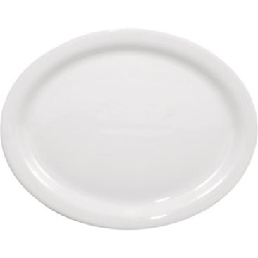Olympia Whiteware Oval Plate/Platter - 295mm 11.5 (Box 6)