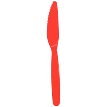 Kristallon Polycarbonate Knife Red - 180mm (Pack 12)