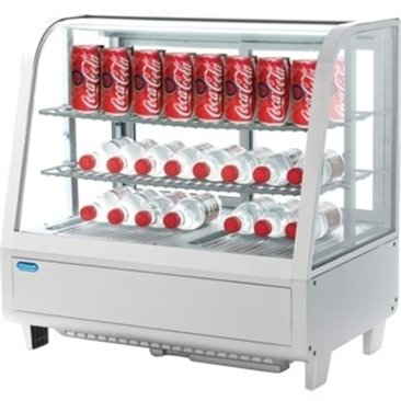 Polar Counter Top Refrigerated Merchandiser (Digital Controller) White