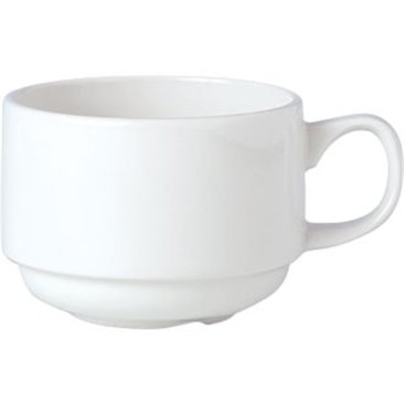 Simplicity White Slimline Stacking Cup 20.0cl 7oz (Box 36)
