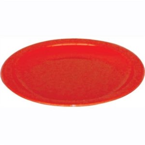 Kristallon Polycarbonate Plates Red 230mm (Box 12)