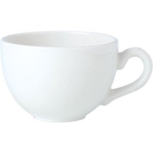 Steelite Simplicity White Low Empire Cups 227ml (Pack of 36)