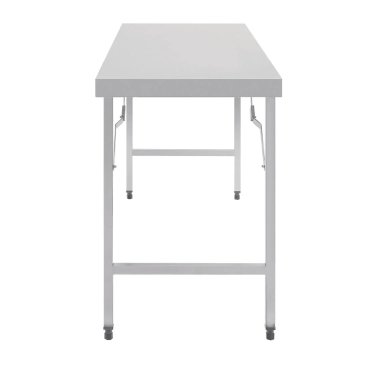 Vogue Stainless Steel Folding Table 1800mm