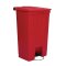 Rubbermaid Step-On-Container 87Ltr Red