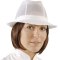 Trilby Hat White - Size S-L