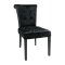 Bolero Black Crushed Velvet Dining Chair (Pack of 2), brennancateringsupplies, Ireland