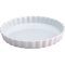 Olympia Whiteware Flan Dish - 38Hx265Wx265mmD (Box 6)