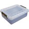 Araven Food Storage Box and Lid with Colour Clips 40ltr