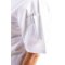 Chef Jacket White, Short Sleeve with Black Stud Buttons