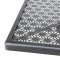 Black Steel Patterned Square Bistro Table 700mm