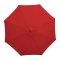 Bolero Round Parasol 3m Diameter Red